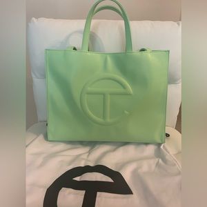 Telfar Mint Medium Shopping Bag